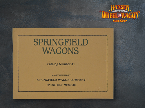 Springfield Wagons Catalog Number 41