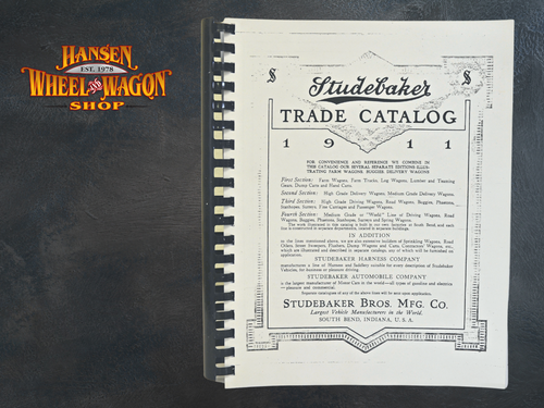 Studebaker Trade Catalog 1911