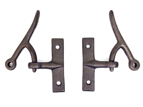 Endgate Fastener Swing Irons for Farm and Covered Wagons