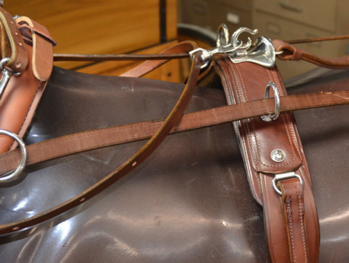 Historic Horse Harness-Antique Brown - Hansen Wheel and Wagon Shop