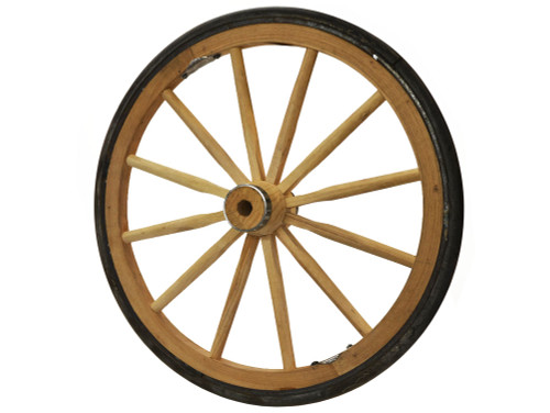 Wood Vending Cart Wheels 24"- 28"