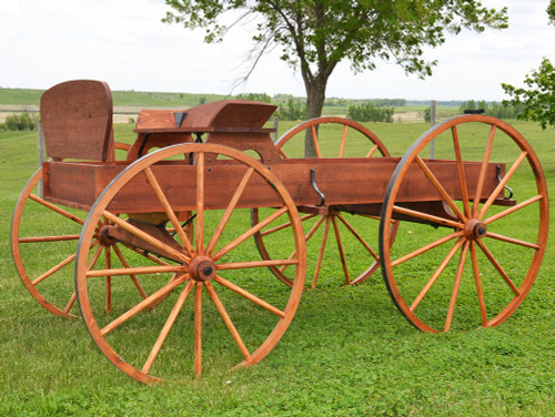 Buckboard Wagon for Display Hansen Wheel and Wagon Shop
