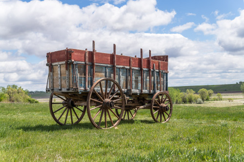 Tall Stake-sided Lynch Pin Wagon