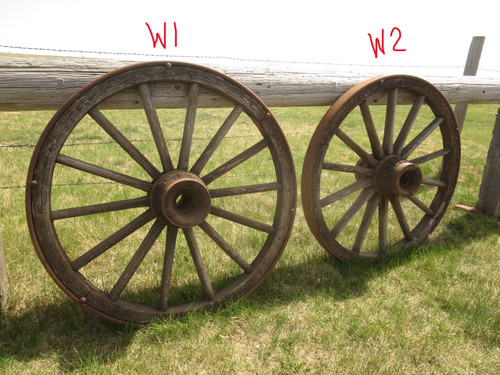 Antique Wheels - 3.25" x 45"