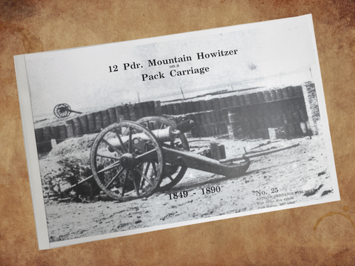 Civil & Indian War 12- Pounder Mountain Howitzer on a Pack Carriage-Cannon Plans