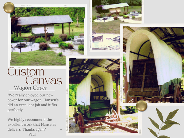 Canvas Wagon Cover-Custom Size