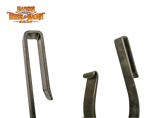 Forged Steel and Leather Supports for Fly Poles