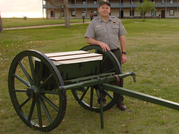 12-Pdr. Mountain Howitzer-Second Model Prairie Carriage Limber