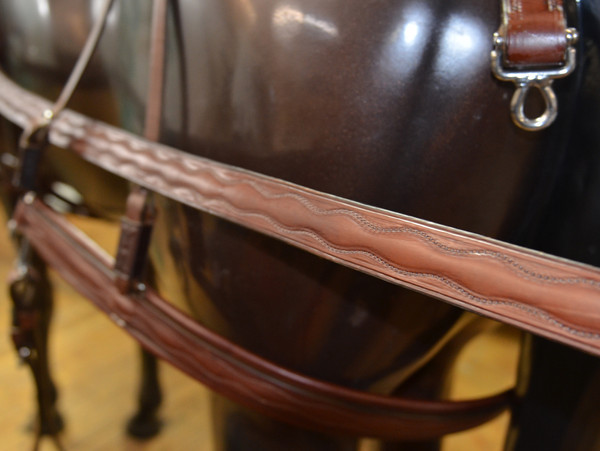 Historic Horse Harness-Antique Brown