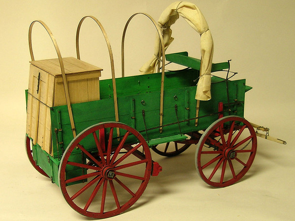 Trailways Cowboy Chuck Wagon C. 1860 1:12 Scale - Model Kit