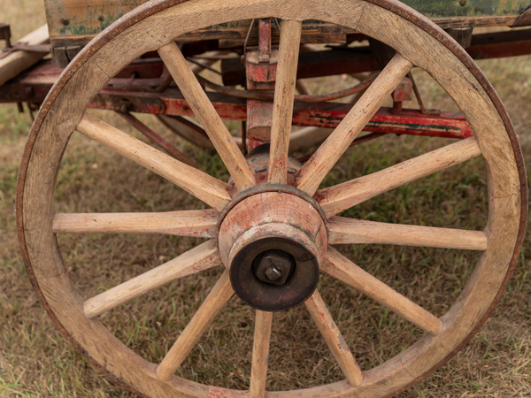 Buerkens High-Wheel Farm Wagon