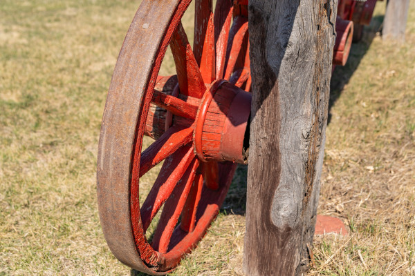 Antique Wheels - 3" Wide Tire X 35" & 42"