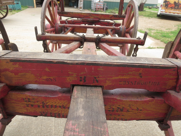 Winona High Wheel Mountain Wagon Running Gear