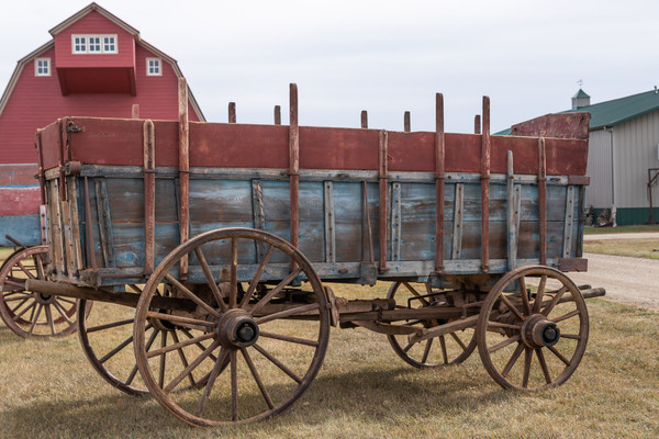 Tall Stake-sided Lynch Pin Wagon