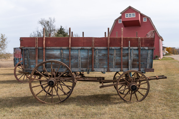 Tall Stake-sided Lynch Pin Wagon
