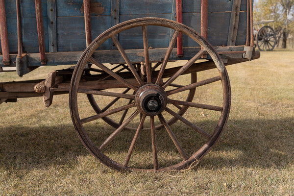 Tall Stake-sided Lynch Pin Wagon