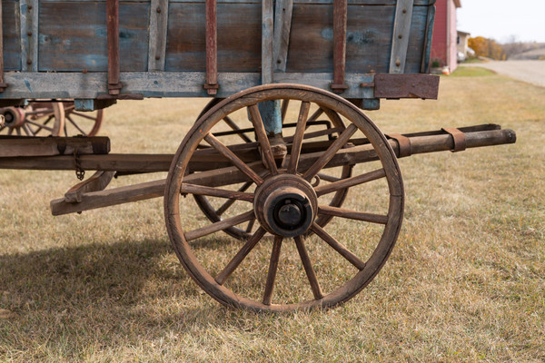 Tall Stake-sided Lynch Pin Wagon