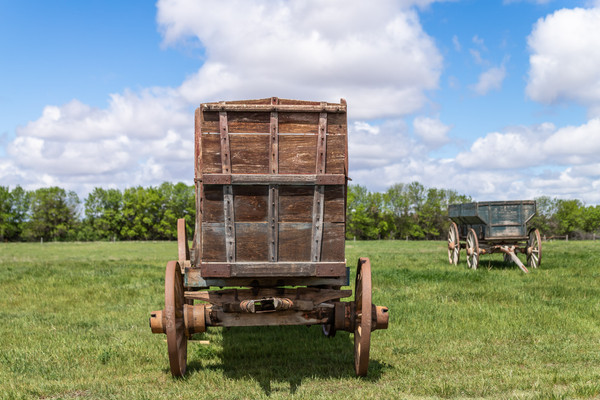 Tall Stake-sided Lynch Pin Wagon