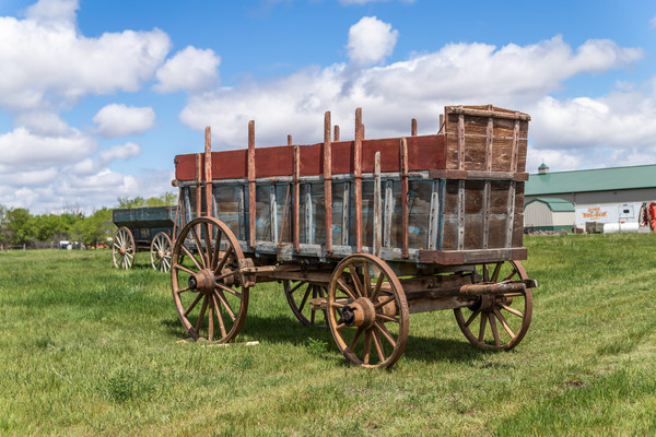 Tall Stake-sided Lynch Pin Wagon