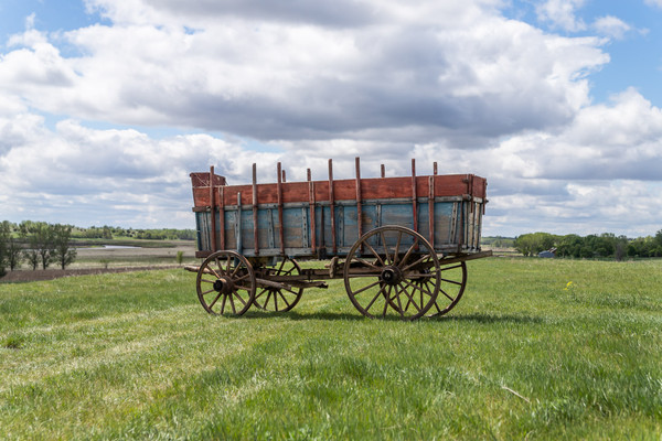 Tall Stake-sided Lynch Pin Wagon