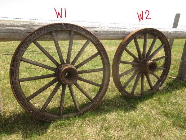 Antique Wheels - 3.25" x 45"