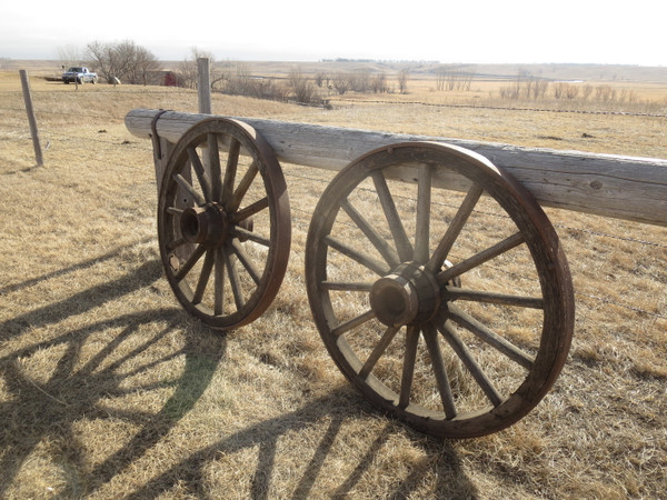 Antique Wheels - 3.25" x 45"