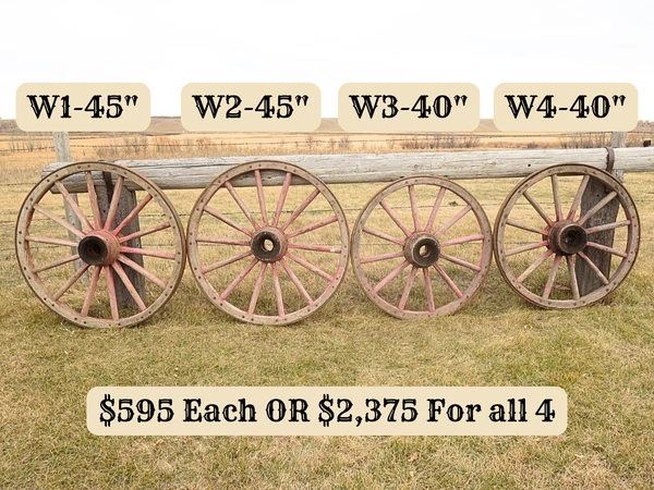 Antique Wheels - 40" & 45"