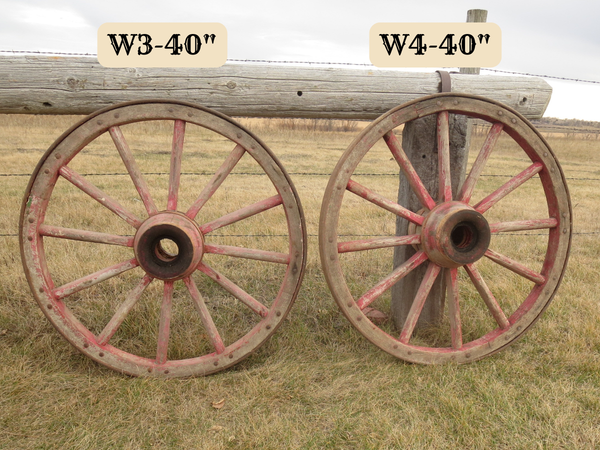 Antique Wheels - 40" & 44"