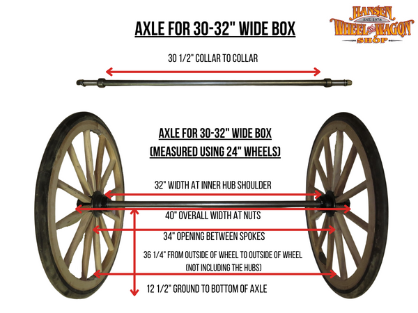 Vendor Cart Wheels Kit 24" & 30" x 1"