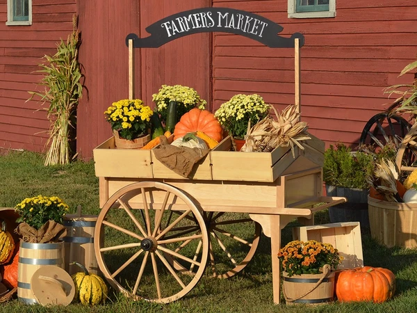Historic Peddler's Vending Cart $1,849.55-$1928.65