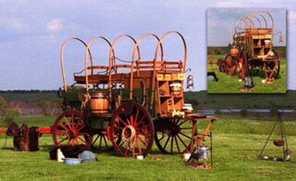 Antique Chuck Wagon Coffee Pot - Hansen Wheel and Wagon Shop