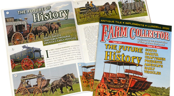 Farm Collector Article “The Future of History” by David Sneed