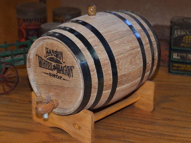 Cocoarm 10L Wine Barrel Whiskey Barrel Dispenser Vintage