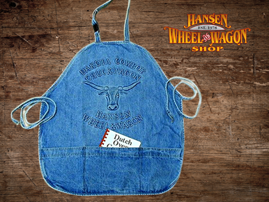 HWWS Chuckwagon Cooks Apron - Hansen Wheel and Wagon Shop