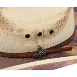 HORSES 20X COWBOY WHITE PALM HAT