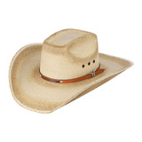 DONLEY 20X COWBOY WHITE PALM HAT