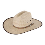 KENDALL 5X COWBOY GREEN PALM HAT