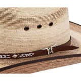 DIMMIT 10X COWBOY GREEN PALM HAT