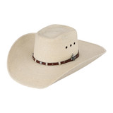 SANGER 15X COWBOY WHITE PALM HAT