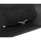 GAINES 30X COWBOY WHITE PALM HAT