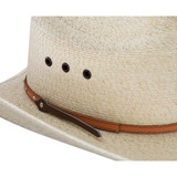 BURNET 15X COWBOY WHITE PALM HAT