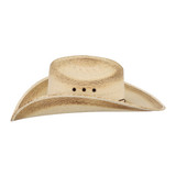 DENTON 20X COWBOY WHITE PALM HAT