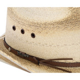 DENTON 20X COWBOY WHITE PALM HAT