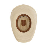 SEMENTAL 15 COR COWBOY WHITE PALM HAT