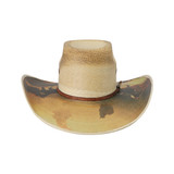CABALLOS 20X COWBOY WHITE PALM HAT