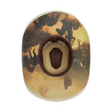 CABALLOS 20X COWBOY WHITE PALM HAT