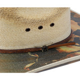 CABALLOS 20X COWBOY WHITE PALM HAT