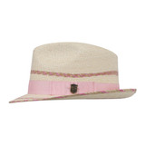 SANTA MARIA 15 COR DRESS WHITE PALM HAT