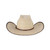 MOTLEY 5X COWBOY GREEN PALM HAT