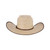 FOARD 5X COWBOY GREEN PALM HAT